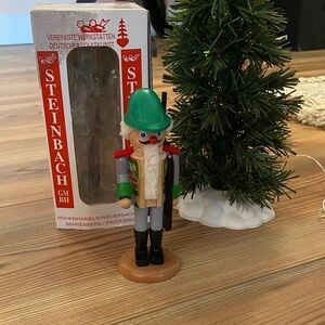 Vintage Steinbach Hunter Nutcracker Christmas Ornament with Box